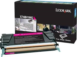 Toner Lexmark X748H3MG Magenta