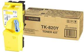 Toner Kyocera TK-820Y Yellow