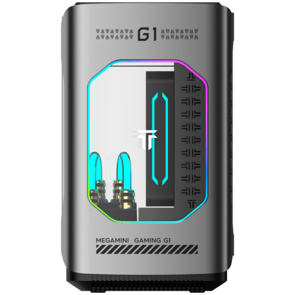 TECNO PC MEGAMINI GAMING G1 Intel i9-13900H DDR5 32Gb SSD 1Tb RTX4060 8Gb Water Cooling WiFi 6 BT 5.2 RJ45 2.5G 2xUSB 3.2 2xUSB 3.1 2xUSB2.0 1xThunderbolt 1xTypeC Full 2xHDMI 1xSD3.0 1xOculink 63Gb/s 1x3.5 Windows11