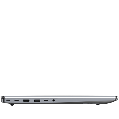 TECNO Megabook K16SDA AMD R5-7430U up to 4.3GHz 16-inch FHD IPS 16:10 1920x1200 300nits 60Hz  RAM 16Gb SSD 1Tb 70Wh 17.5 hours Cam 1Mp 720p AI WiFi5 BT 5.0 RJ45 2xTypeC Full 2xUSB3.1 HDMI Finger print QWERTY EN Backlight All metal Winows 11H Gray