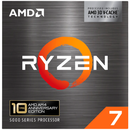 AMD CPU Desktop Ryzen 7 8C/16T 5800X3D (4.5GHz,100MB,105W,AM4) Box