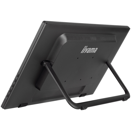 IIYAMA Monitor LED T2455MSC-B2 24" multi-touch IPS 400cd PCAP integrated webcam and a flexible stand