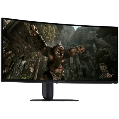 Alienware 34 240Hz Gaming Monitor - AW3426DWM 34" WQHD 3440x1440 240Hz, AMD FreeSync, 95% DCI-P3 (CIE 1976),110 PPI, 21:9, AG, 450cd/m2, 3000:1, 1.07 Billion Colors, 178/178, 1/2/4ms GTG, DP, HDMI, USB, Height, Tilt, Pivot