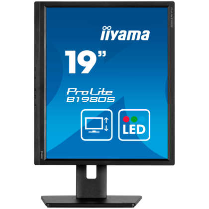 Iiyama PROLITE B1980S-B1 LED monitor 19 inch 1280 x 1024 75 Hz TN 250 cd 1000:1 3ms HDMI DP, SPEAKER B1980S-B1