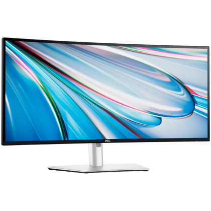 Monitor LED DELL UltraSharp U3425WE Curved 34", 3440x1440, WQHD, 120Hz, IPS Antiglare, 21:9, 2000:1, 300 cd/m2, 8ms/5ms, 178/178, DP, HDMI, 2xTHB4, 3xUSB-C, 5xUSB-A, Audio line out, RJ-45, 2x 5W Speakers, Tilt, Swivel, Height Adjust
