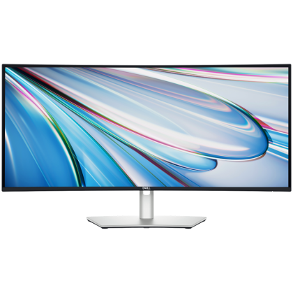 Monitor LED DELL UltraSharp U3425WE Curved 34", 3440x1440, WQHD, 120Hz, IPS Antiglare, 21:9, 2000:1, 300 cd/m2, 8ms/5ms, 178/178, DP, HDMI, 2xTHB4, 3xUSB-C, 5xUSB-A, Audio line out, RJ-45, 2x 5W Speakers, Tilt, Swivel, Height Adjust