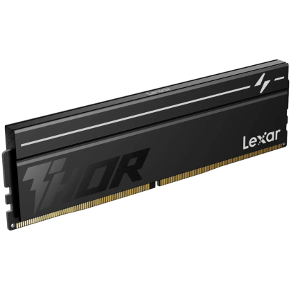 Lexar THOR 2.0 8GB DDR5 6000 CL38 1.3V Memory with heatsink, Single pack, Black Color
