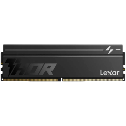 Lexar THOR 2.0 8GB DDR5 6000 CL38 1.3V Memory with heatsink, Single pack, Black Color