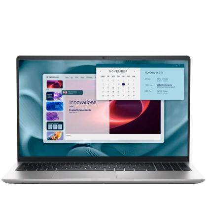 Dell Pro 15 Essential,15.6"FHD(1920x1080)120Hz 250nits,Intel Core i7-1355U(10cores/5.0GHz),16GB(1x16)5200MT/s,512GB(M.2)PCIe NVMe SSD,Intel UHD Graphics,Wi-Fi 6(2x2)+BT,NO-Backlit,FGP,4cell 54WHr,Win11Pro,Platinum Silver(Aluminum),3Yr Prspt