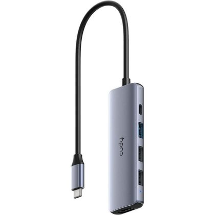 CUDY 5-IN-1 USB-C Hub with 4K HDMI