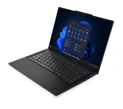 Laptop Lenovo ThinkPad E14 Gen 8 (AMD), Procesor AMD Ryzen AI 7 445 up to 4.6GHz, 14" WUXGA (1920x1200) IPS 400nits Anti-glare, ram 32GB (1x32GB) 5600MHz DDR5, 1TB SSD M.2 PCIe NVMe, AMD Radeon 840M Graphics, culoare black, DOS