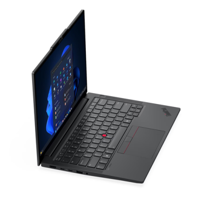 Laptop Lenovo ThinkPad E14 Gen 8 (AMD), Procesor AMD Ryzen AI 7 445 up to 4.6GHz, 14" WUXGA (1920x1200) IPS 400nits Anti-glare, ram 16GB (1x16GB) 5600MHz DDR5, 512GB SSD M.2 PCIe NVMe, AMD Radeon 840M Graphics, culoare black, DOS