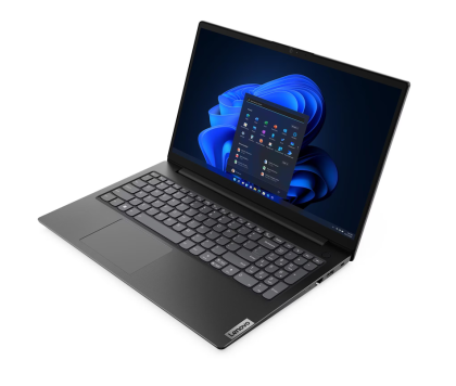 Laptop Lenovo V15 G4 ABP, Procesor AMD Ryzen 5 5625U up to 4.3GHz, 15.6" FHD (1920x1080) TN 250nits Anti-glare, ram 8GB (1x8GB) 3200MHz DDR4, 512GB SSD M.2 PCIe NVMe, AMD Radeon Graphics, culoare black, DOS