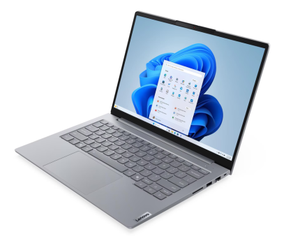Laptop Lenovo ThinkBook 14 G8 IAL, Procesor Intel Core Ultra 9 185H up 5.1Ghz, 14" WUXGA (1920x1200) IPS 300nits Anti-glare, ram 16GB(1x16GB) 5600Mhz DDR5, 512GB SSD M.2 PCIe NVMe, Intel Arc Graphics, culoare artic grey, DOS