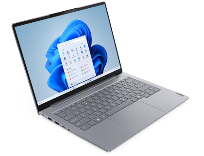 Laptop Lenovo ThinkBook 14 G8 IAL, Procesor Intel Core Ultra 9 185H up 5.1Ghz, 14" WUXGA (1920x1200) IPS 300nits Anti-glare, ram 16GB(1x16GB) 5600Mhz DDR5, 512GB SSD M.2 PCIe NVMe, Intel Arc Graphics, culoare artic grey, DOS