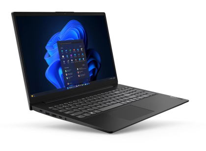 Laptop Lenovo V15 G5 AMN, Procesor AMD Ryzen 5 40 up to 4.3GHz, 15.6" FHD (1920x1080) TN 300nits, ram 16GB (1x8GB) 5500MHz LPDDR5, 512GB SSD M.2 PCIe NVMe, AMD Radeon 610M Graphics, culoare Black, DOS