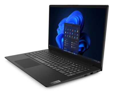 Laptop Lenovo V15 G5 AMN, Procesor AMD Ryzen 5 40 up to 4.3GHz, 15.6" FHD (1920x1080) TN 300nits, ram 16GB (1x8GB) 5500MHz LPDDR5, 512GB SSD M.2 PCIe NVMe, AMD Radeon 610M Graphics, culoare Black, DOS