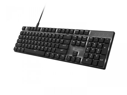 Tastatura Natec AMBERJACK, gri/negru