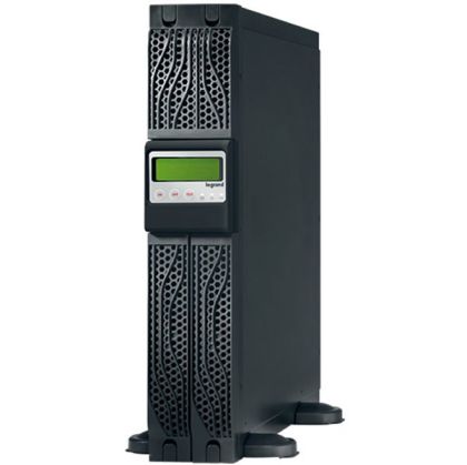 UPS Legrand KEOR Line RT, Tower/Rack, 2200VA/1980W, Line Interactive single phase I/O sinusoidal, PFC (>0,99), LCD Display, management RS232 & USB, IN 1x C19, OUT 8x IEC C13 & 1x IEC C19 (Optional Kit Rack 310952, SNMP card 310881/310882), Batteries