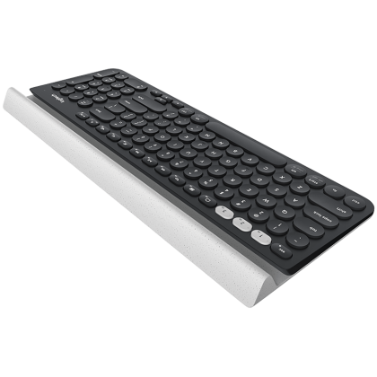 LOGITECH K780 Multi-Device Wireless Keyboard - DARK GREY/SPECKLED WHITE - US INT'L