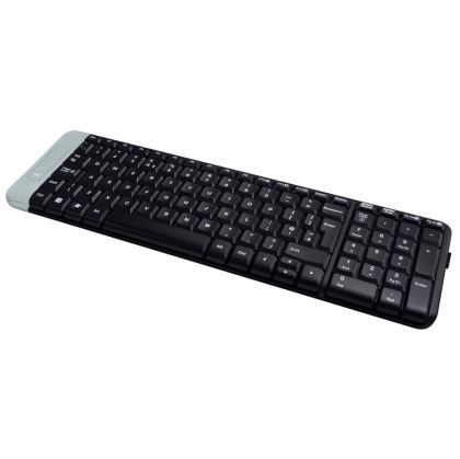 LOGITECH K230 Wireless Keyboard - BLACK - US INT'L