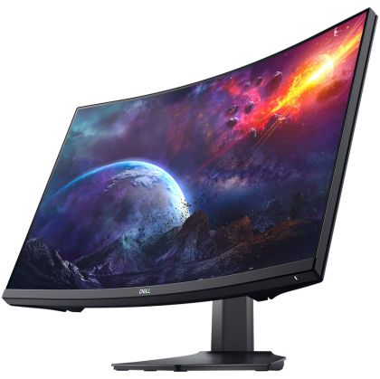 Monitor Gaming LED DELL curbat, S2721HGF, 27", 1920x1080, 16:9, VA, 3000:1, 144Hz, 1ms (MPRT), 4ms (Gray to Gray) in Extreme Mode, 350 cd/m2, VESA, DP, HDMI, Height Ajustable