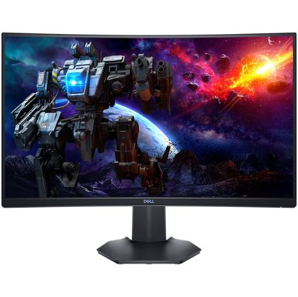 Monitor Gaming LED DELL curbat, S2721HGF, 27", 1920x1080, 16:9, VA, 3000:1, 144Hz, 1ms (MPRT), 4ms (Gray to Gray) in Extreme Mode, 350 cd/m2, VESA, DP, HDMI, Height Ajustable