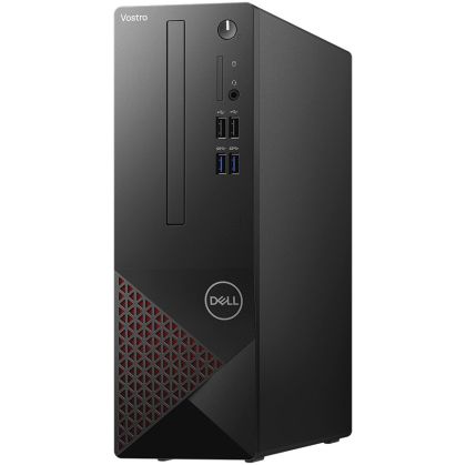Dell Vostro 3681 SFF,Intel Core i5-10400(12MB,up to 4.3 GHz),8GB(1x8)2666MHz DDR4,256GB(M.2)PCIe NVMe SSD,DVD+/-,Integrated Graphics,Wi-Fi 802.11ac(1x1)+ Bth,Dell Mouse - MS116,Dell Keyboard - KB216,Win10Pro,3Yr NBD