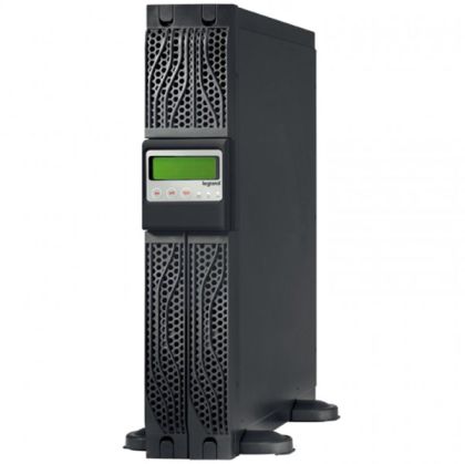 UPS Legrand KEOR Line RT, Tower/Rack, 3000VA/2700W, Line Interactive single phase I/O sinusoidal, PFC (>0,99), LCD Display, management RS232 & USB, IN 1x C19, OUT 8x IEC C13 & 1x IEC C19 (Optional Kit Rack 310952, SNMP card 310881/310882), Batteries