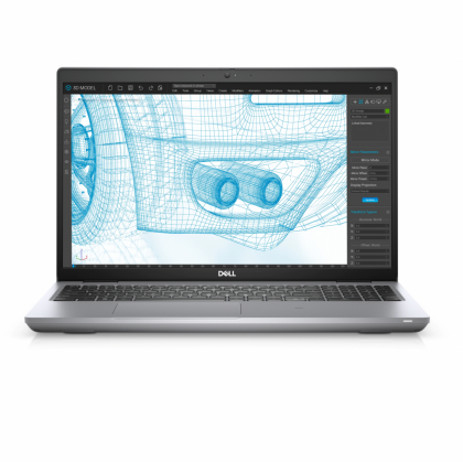 Laptop Dell Precision 3561 Workstation ,Procesor 11th Generation Intel Core i7 11850H up to 4.8GHz, 15.6" FHD(1920x1080) WVA 250nits, ram 16GB(1x16GB) 3200MHz DDR4, 512GB SSD M.2 PCIe NVMe, NVIDIA T1200 4 GB GDDR6, culoare Grey, Windows11 Pro