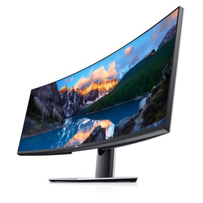 Monitor Dell UltraSharp Curved 49'' QHD,5120x1440 la 60Hz, argintiu, U4919DW 