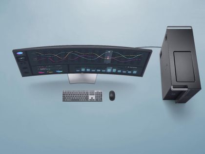 Monitor Dell UltraSharp Curved 49'' QHD,5120x1440 la 60Hz, argintiu, U4919DW 