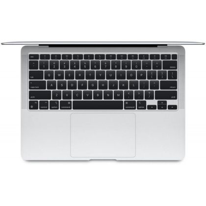 Laptop Apple MacBook Air 13, Procesor Apple M1  CPU cu 8 nuclee, GPU cu 7 nuclee, Neural Engine 16 core, 13.3" (2560x1600) IPS 400nits, ram 8GB, 256GB SSD, INT keyboard, culoare Silver, macOS Ventura
