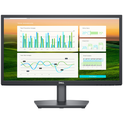 Monitor LED Dell E2222HS, 21.45", FHD 1920x1080 VA AG 16:9 60Hz, 250 cd/m2, 3000:1, 178/178, 5ms GtG, Flicker Free, 1xHDMI, 1xDP, 1xVGA, Height, Tilt adjustable