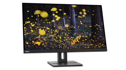 Monitor LED Lenovo ThinkVision E27q-20, 27", IPS, QHD, 4ms, 75Hz, culoare Raven Black