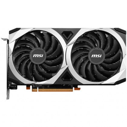 MSI Video Card AMD Radeon RX 6600 MECH 2X 8G, 8GB GDDR6, 128 bit, 224.0 GB/s, 14000 MHz Effective Memory Clock, Boost: 2491 MHz, 1792 Cores, 3x DP 1.4, HDMI 2.1, 500W Recommended PSU, 3Y