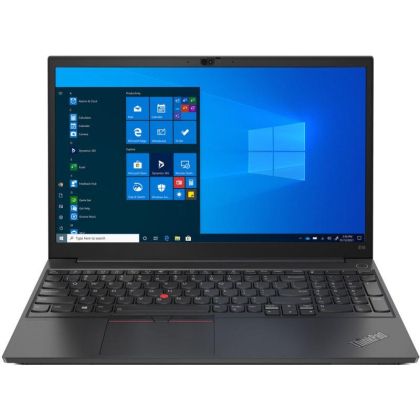 Laptop Lenovo ThinkPad E15 Gen 3 (AMD), Procesor AMD Ryzen3 5300U up to 3.8GHz, 15.6" FHD (1920x1080) IPS 300nits anti-glare, ram 8GB soldered 3200MHz DDR4, 256GB SSD M.2  PCIe 3.0x4 NVMe, AMD Radeon Graphics, culoare Black, DOS