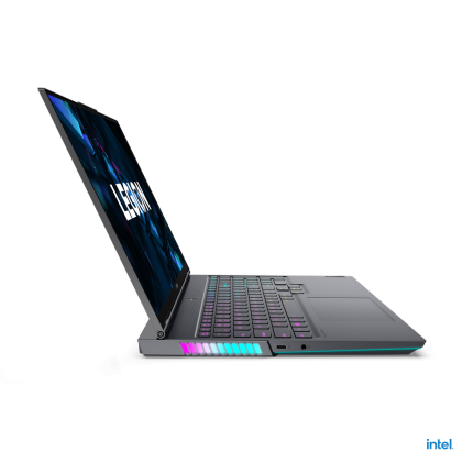 Laptop Lenovo Legion 7 16ITHg6, Procesor 11th Generation Intel Core i9 11980HK up to 5GHz, 16" WQXGA(2560x1600)IPS 500nits anti-glare 165Hz, ram 32GB(2x16GB) 3200MHz DDR4, 1TB SSD M.2  PCIe 4.0x4 NVMe, NVIDIA GeForce  RTX 3080 16GB GDDR6,culoare Grey,Dos