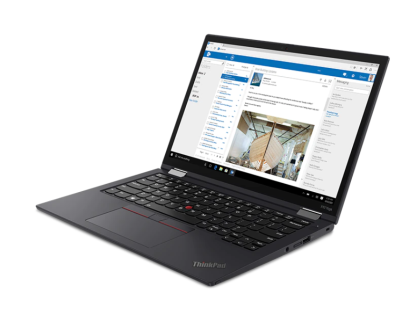 Laptop Lenovo ThinkPad X13 Yoga Gen 2, Procesor 11th Generation Intel Core i7 1165G7 up to 4.7GHz, 13.3" WUXGA(1920x1200)IPS 300nits anti-glare,ram 16GB soldered 4266MHz DDR4,512GB SSD M.2 PCIex4 NVMe,Intel Iris Xe Graphics,culoare Black,Windows10 Pro