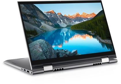 Laptop Dell Inspiron 5410 2in1, Procesor 11th Generation Intel Core i5 1155G7 up to 4.5GHz, 14" FHD (1920x1080) WVA touch, ram 8GB (2x4GB) 3200MHz DDR4, 512GB SSD M.2 PCIe NVMe, Intel Iris Xe Graphics, culoare Silver, Windows11 Home  