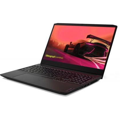 Laptop Lenovo IdeaPad Gaming 3 15ACH6, Procesor AMD Ryzen 7 5800H  up to 4.4GHz, 15.6" FHD (1920x1080) IPS 250nits anti-glare, ram 8GB (1x8GB) 3200MHz DDR4, 512GB SSD M.2 PCIe 3.0x4 NVMe, NVIDIA® GeForce® GTX 1650 4GB GDDR6, culoare Black, Dos 