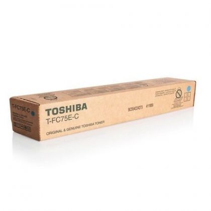 Toner original Toshiba  T-FC75EC, culoare cyan pentru Toshiba E-Studio 5560 c, 5560 c LCF, 6560 c, 6570 c, S 5500 Series, S 5560 c, S 5560 c LCF, S 6500 Series, S 6560 c, S 6570 c
