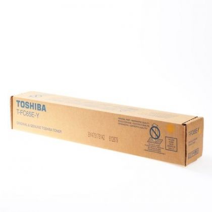 Toner original Toshiba T-FC65EY, culaore yellow pentru Toshiba E-Studio 5540 C/5540 C SE/6540/6540 C/6540 C SE/6540 Series/6550 C/6550 C SE