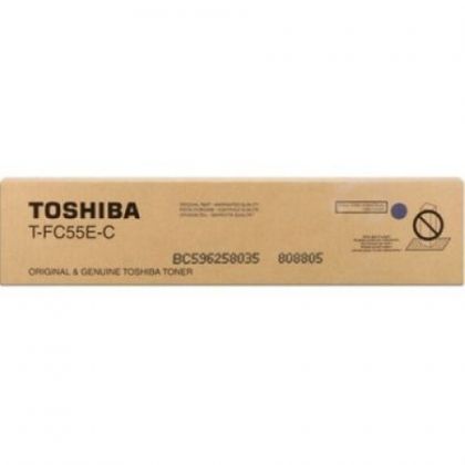Toner original Toshiba T-FC55EC, culoare cyan pentru Toshiba E-Studio 5520 C, 5520 CT, 6520 C, 6520 CT, 6530 C, 6530 CT