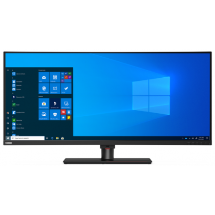 Monitor LED Lenovo ThinkVision P40w-20, 39.7" IPS (5120 x 2160), 300niti, 4ms, 75Hz, culoare Raven-Black