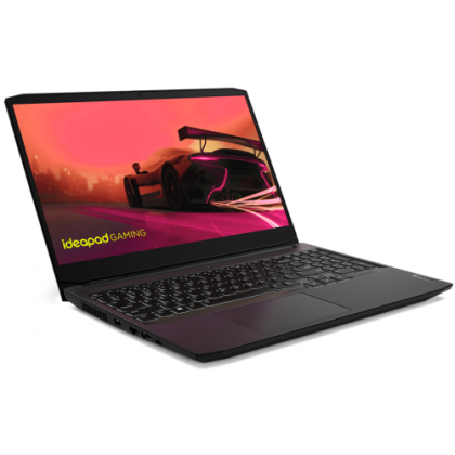 Laptop Lenovo IdeaPad Gaming 3 15ACH6, Procesor AMD Ryzen 7 5800H up to 4.4GHz,15.6" FHD(1920x1080)IPS 300nits anti-glare 165Hz, ram 16GB(2x8GB) 3200MHz DDR4, 512GB SSD M.2 PCIe 3.0x4 NVMe, NVIDIA GeForce RTX 3050Ti 4GB GDDR6, culoare Black, Dos 