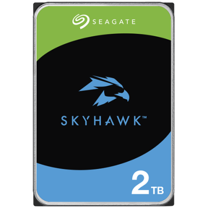 HDD Video Surveillance SEAGATE SkyHawk 2TB SMR, 3.5'', 256MB, SATA, Rescue Data Recovery Services 3 ani, TBW: 180-EOL->ST2000VX017