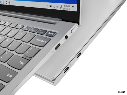 Laptop Lenovo Yoga Slim 7 13ACN5, Procesor AMD Ryzen 5 5600U up to 4.2GHz, 13.3" WQXGA (2560x1600) IPS 300nits glossy, ram 8GB soldered 4266MHz LPDDR4x, 512GB SSD M.2  PCIe 3.0x4 NVMe, AMD Radeon™ Graphics, culoare Silver, Windows11 Home      