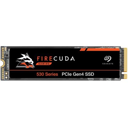 SSD SEAGATE FireCuda 530 500GB M.2 2280 PCIe Gen4 x4 NVMe 1.4, Read/Write: 7000/3000 MBps, IOPS 400K/700K, TBW 640, Rescue Recovery 3 ani