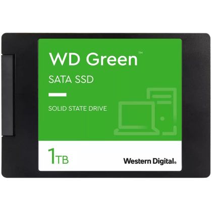 SSD WD Green 1TB SATA, 2.5'', 7mm, Read: 545 MBps